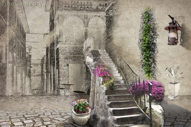 Фотообои De-Art Ступени